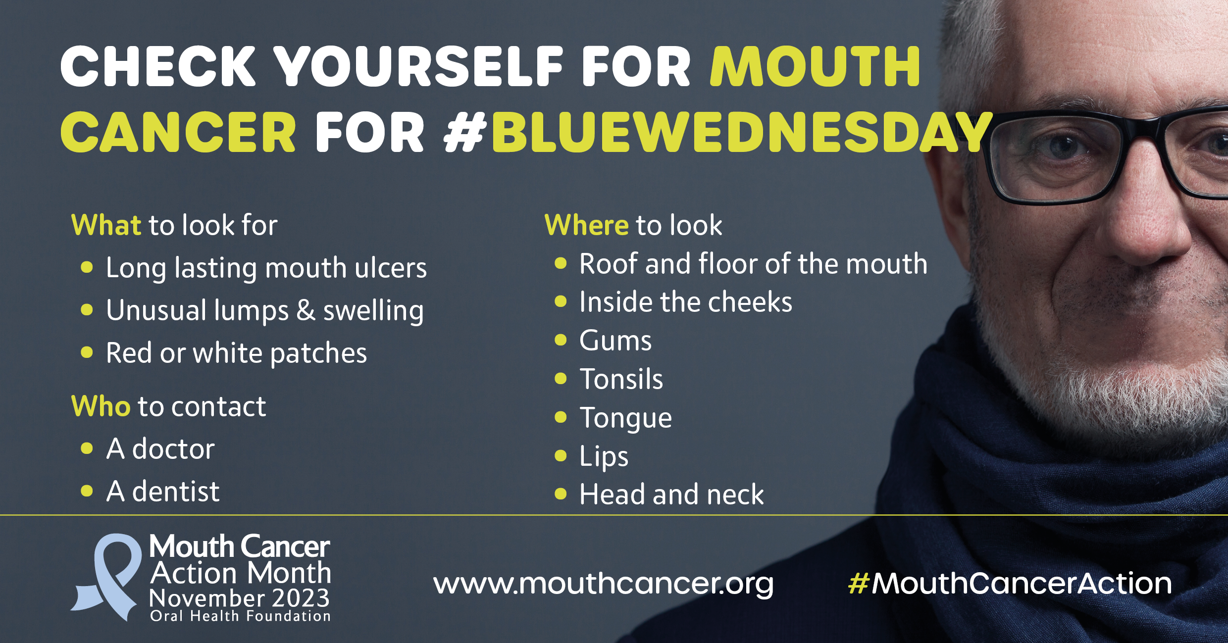 Mouth Cancer Action Month