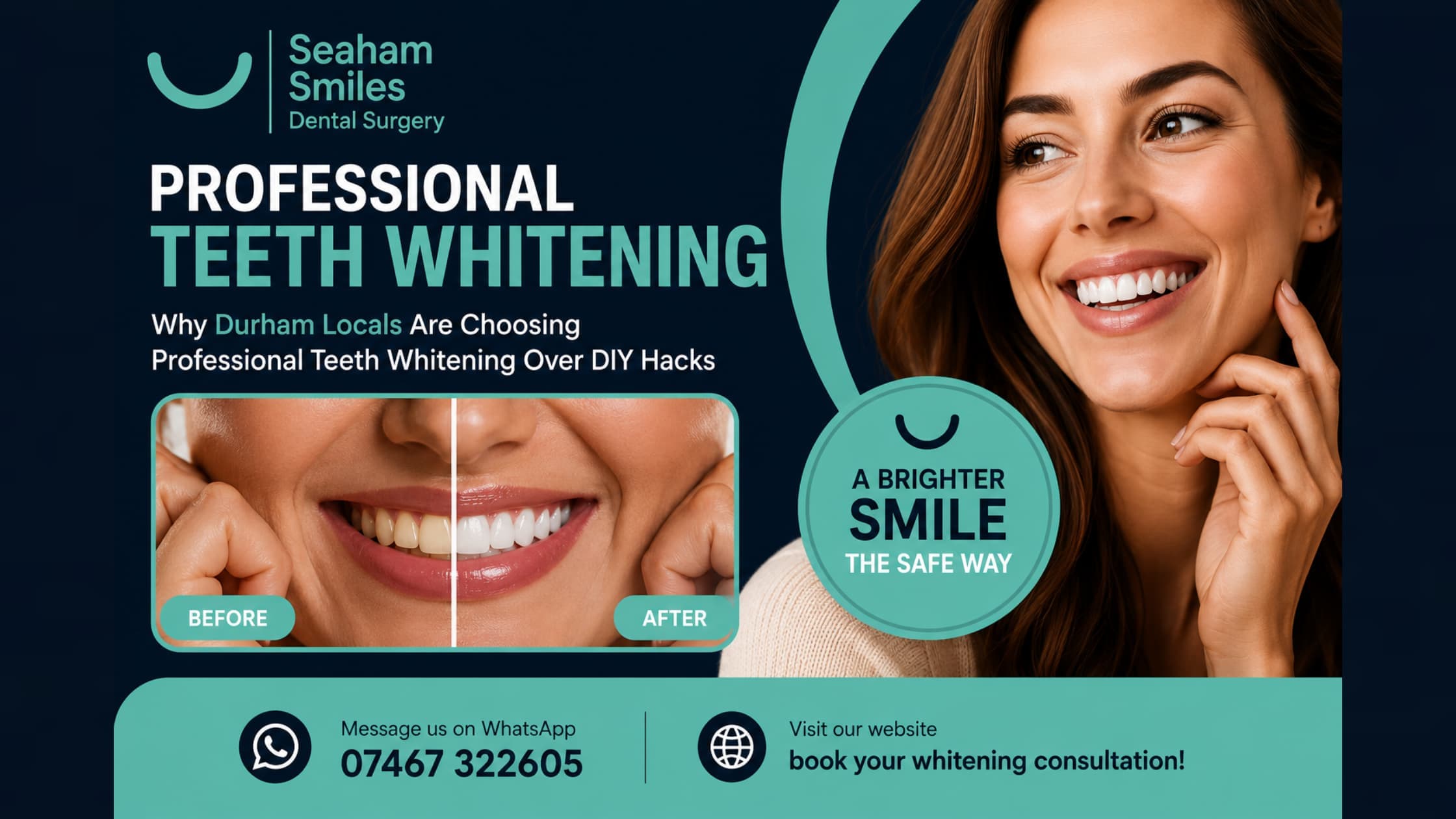 teeth whitening in Durham